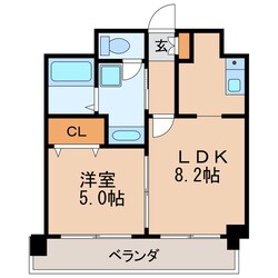 マノアール泉の物件間取画像